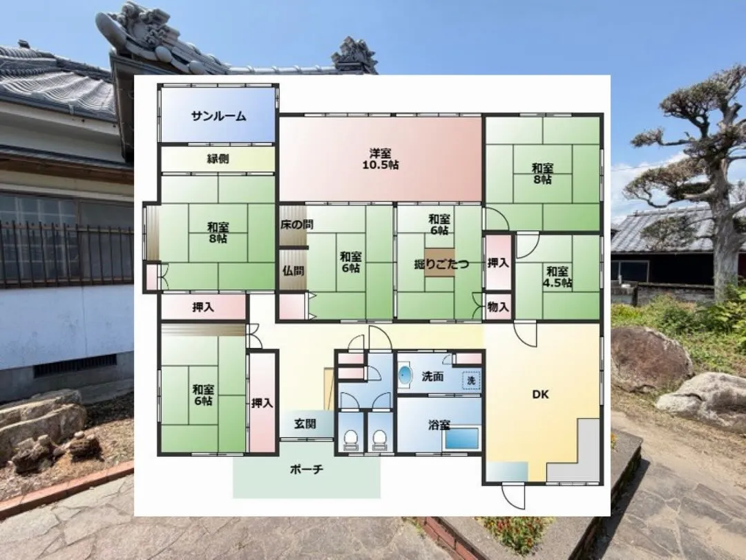 高城町穂満坊中古住宅のご紹介です🍃